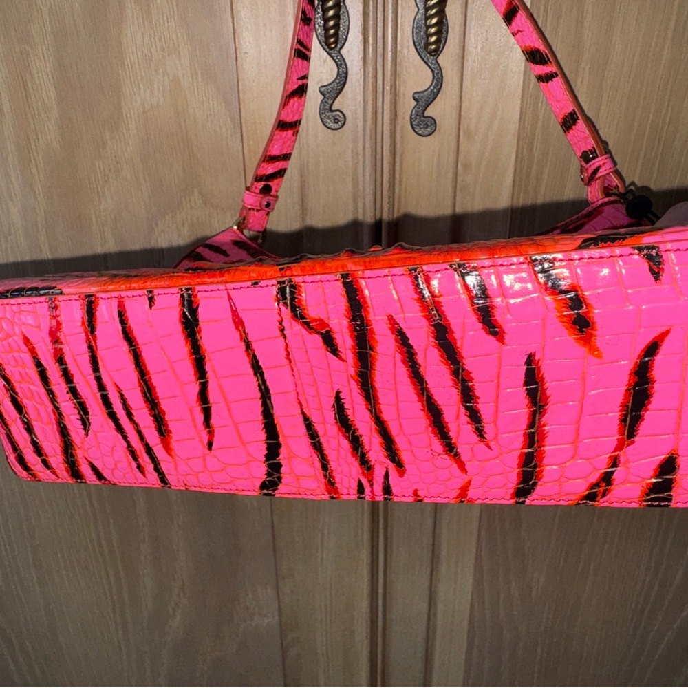 Brahmin Esme Pink Feline Ombré handbag - Picture 3 of 5